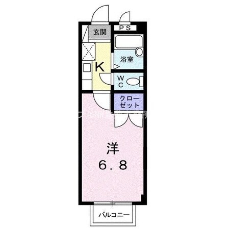 エスポワールの物件間取画像